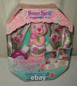 #10180 RARE NRFB Vintage Mattel Peppermint Rose Sweet Spray Peppermint Posy
