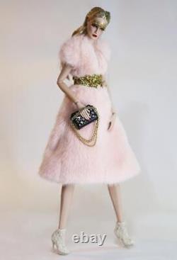 12.5 Lovetones Rose Pink Fur Dress OnlyFashion Set Look #4LE 30NewRare