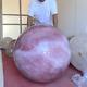 1391lb Huge Rare Natural Rose Quartz Crystal Sphere Reiki Healing