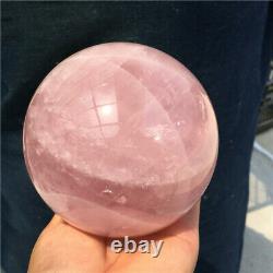 1520 g Natural Rare High Quality Pink Rose Quartz Crystal Sphere Healing Ball