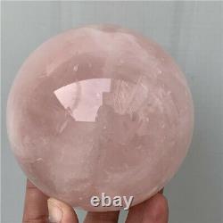 1770g Natural Rare High Quality Pink Rose Quartz Crystal Sphere Healing Ball