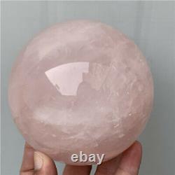 1770g Natural Rare High Quality Pink Rose Quartz Crystal Sphere Healing Ball