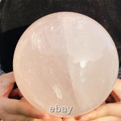 1890 g Natural Rare High Quality Pink Rose Quartz Crystal Sphere Healing Ball