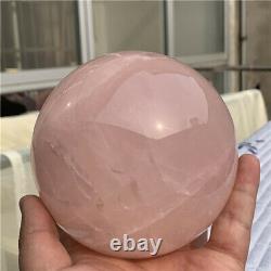 1925g Natural Rare High Quality Pink Rose Quartz Crystal Sphere Healing Ball