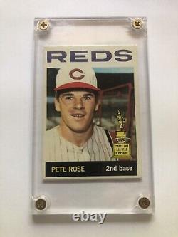 1964 TOPPS BASEBALL #125 PETE ROSE EX+ 2nd YR-Old Collection Card-Well Centered