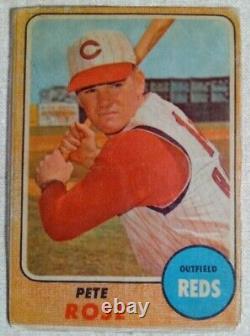 1968 Topps Venezuelan Pete Rose Super Rare