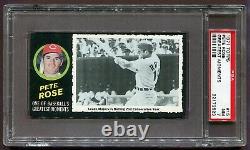 1971 Pete Rose #15 Topps Greatest Moments Psa 7 Nr Mint Very Rare