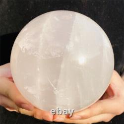 1980 g Natural Rare High Quality Pink Rose Quartz Crystal Sphere Healing Ball