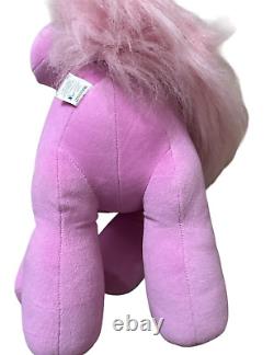 2007 My Little Pony MLP Jumbo 22 Inch Pinkie Pie Horse Plush With Zipper Rare HTF