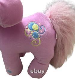 2007 My Little Pony MLP Jumbo 22 Inch Pinkie Pie Horse Plush With Zipper Rare HTF