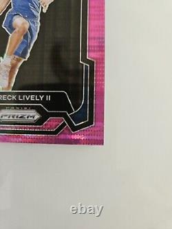 2023 Panini Prizm Derek Lively II Pink Pulsar /42