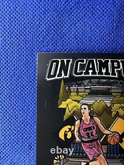 2024 #OC-CC Panini-Caitlin Clark Collection On Campus Rare Pink Prizm SSP