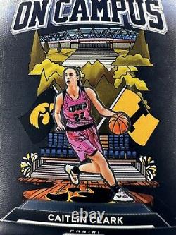 2024 #OC-CC Panini-Caitlin Clark Collection On Campus Rare Pink Prizm SSP Nice