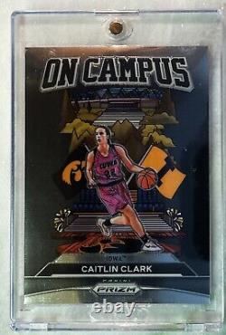 2024 Panini Caitlin Clark Collection RARE Pink Uniform On Campus Case Hit SSP