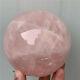 2135 G Natural Rare High Quality Pink Rose Quartz Crystal Sphere Healing Ball
