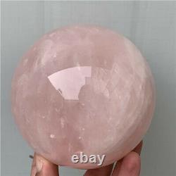 2135 g Natural Rare High Quality Pink Rose Quartz Crystal Sphere Healing Ball