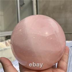 2290g Natural Rare High Quality Pink Rose Quartz Crystal Sphere Healing Ball