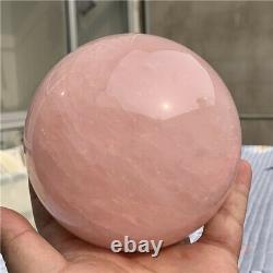 2290g Natural Rare High Quality Pink Rose Quartz Crystal Sphere Healing Ball