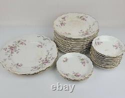 28pc Vintage Antique Buffalo Pottery Early 1900s DISHES Dinner Plates etc RARE