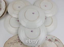 28pc Vintage Antique Buffalo Pottery Early 1900s DISHES Dinner Plates etc RARE