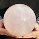 2970 G Natural Rare High Quality Pink Rose Quartz Crystal Sphere Healing Ball