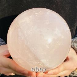 2970 g Natural Rare High Quality Pink Rose Quartz Crystal Sphere Healing Ball