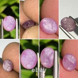 2.08cts Pink Star Sapphire Rare And Attractive Rose Pink Color-Natural Sri Lanka