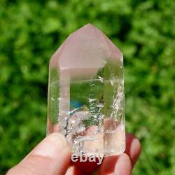 2.5in 113g RARE Large Channeler Pink Lithium Quartz Crystal Tower, Brazil