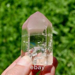 2.5in 113g RARE Large Channeler Pink Lithium Quartz Crystal Tower, Brazil