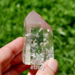 2.5in 113g RARE Large Channeler Pink Lithium Quartz Crystal Tower, Brazil