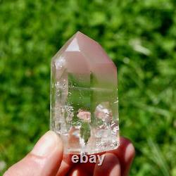 2.5in 113g RARE Large Channeler Pink Lithium Quartz Crystal Tower, Brazil