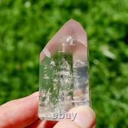 2.5in 113g RARE Large Channeler Pink Lithium Quartz Crystal Tower, Brazil