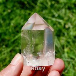 2.5in 113g RARE Large Channeler Pink Lithium Quartz Crystal Tower, Brazil