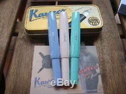 3RAREKaweco Serenity +Rose+Lagon Blue ALL SPECIAL EDITION for Taiwan Sport FP
