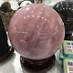 66lb Top Rare Natural Pink Rose Quartz Ball Crystal Sphere Reiki Healing