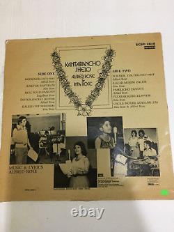 ALFRED ROSE RITA CONCANIM KANTARANCHO JHELO RARE LP RECORD vinyl INDIA G+