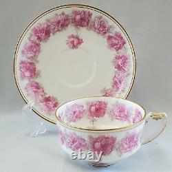 ANTIQUE Rare LIMOGES Haviland PINK DROP ROSE Tea Cup and Saucer Excellent