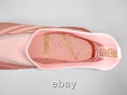 Adidas Mens Rare Predator 18+ SG DB2046 Pink Rose Gold Soccer Cleats Shoes