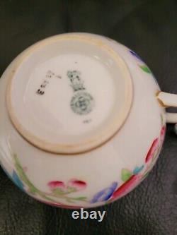 Antique Royal Doulton Bouillon Cream Soup Tea Cup Bowls Saucers 2 Set Rare HTF