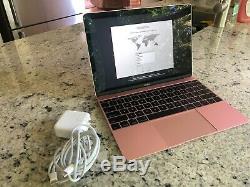 Apple MacBook 12'' 8 GB Rose Gold RARE Laptop 2016