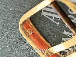 Audemars Piguet 18k Rose Gold watch Fancy Tang Buckle Rare 14.20mm Swiss Made