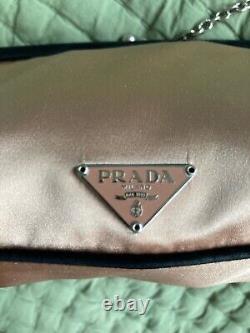Authentic Prada Shoulder Bag on Chain Rare Vintage