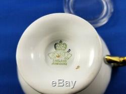 Aynsley bone china cup saucer Large Rose Rare Signed one