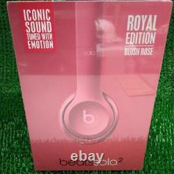 Beats Solo 2 On-Ear Headphone wired Blush Rose Pink (RARE), NEW in Box Sealed