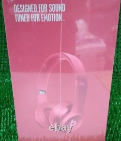 Beats Solo 2 On-Ear Headphone wired Blush Rose Pink (RARE), NEW in Box Sealed