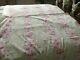 Beautiful Rare Rachel Ashwell Shabby Chic Couture Pink Roses Duvet Cover