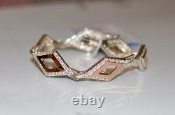 Bracelet Silver Gold Plated Ukraine Stamp Sterling Rare Link 375 Jewelry Women