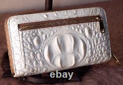 Brahmin SURI in ROSE GOLD BONITA Leather Purse Handbag Wallet Excellent RARE