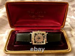 Bulova 1945 BLACKHAWK vintage manual wind watch 10BA Box Special Rare