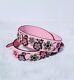 Coach Tea Rose Novelty Strap Handbag Strap Pink Very Rare Nwt